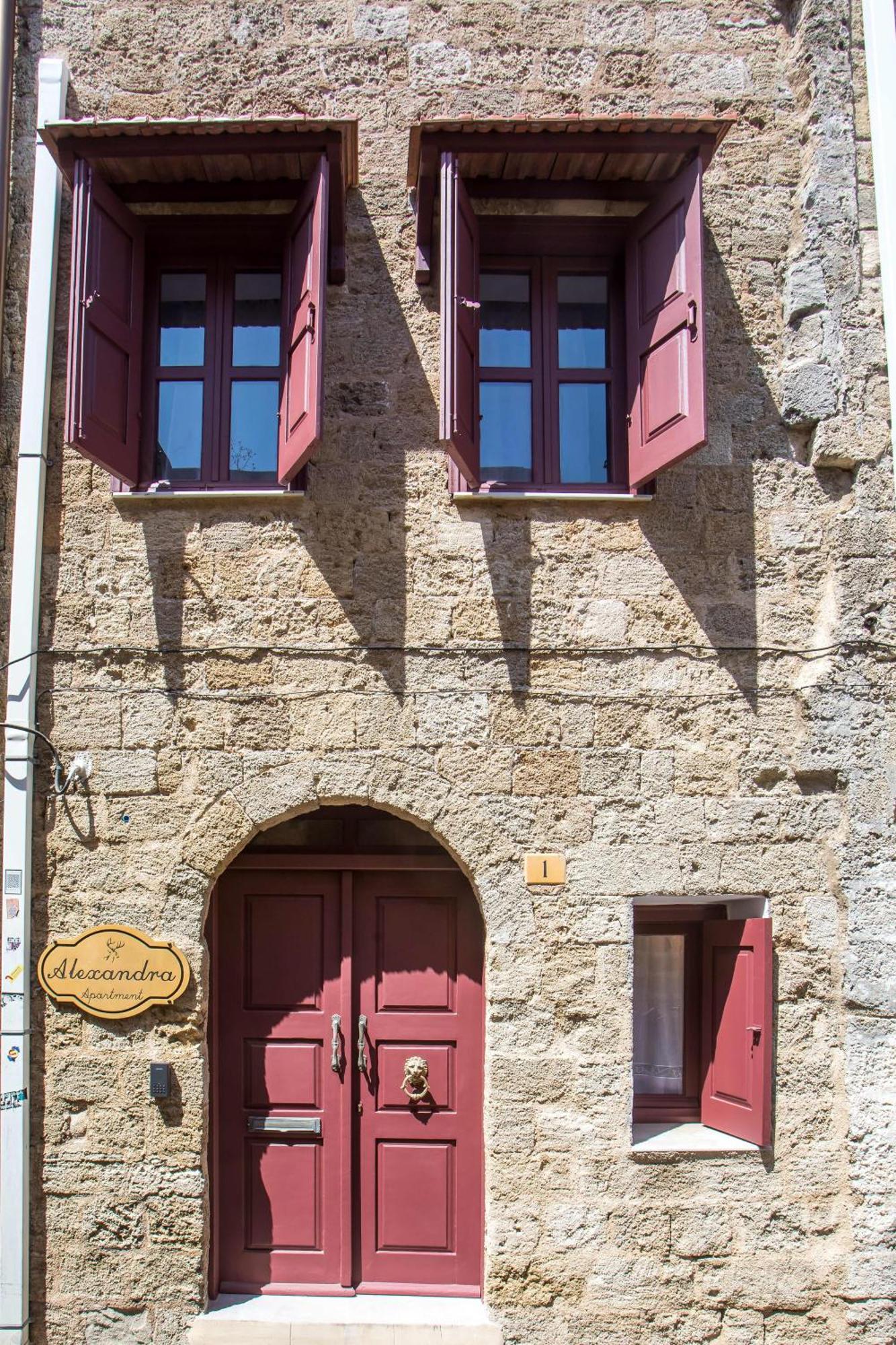 Alexandras Stone House Villa Rhodes City Kültér fotó