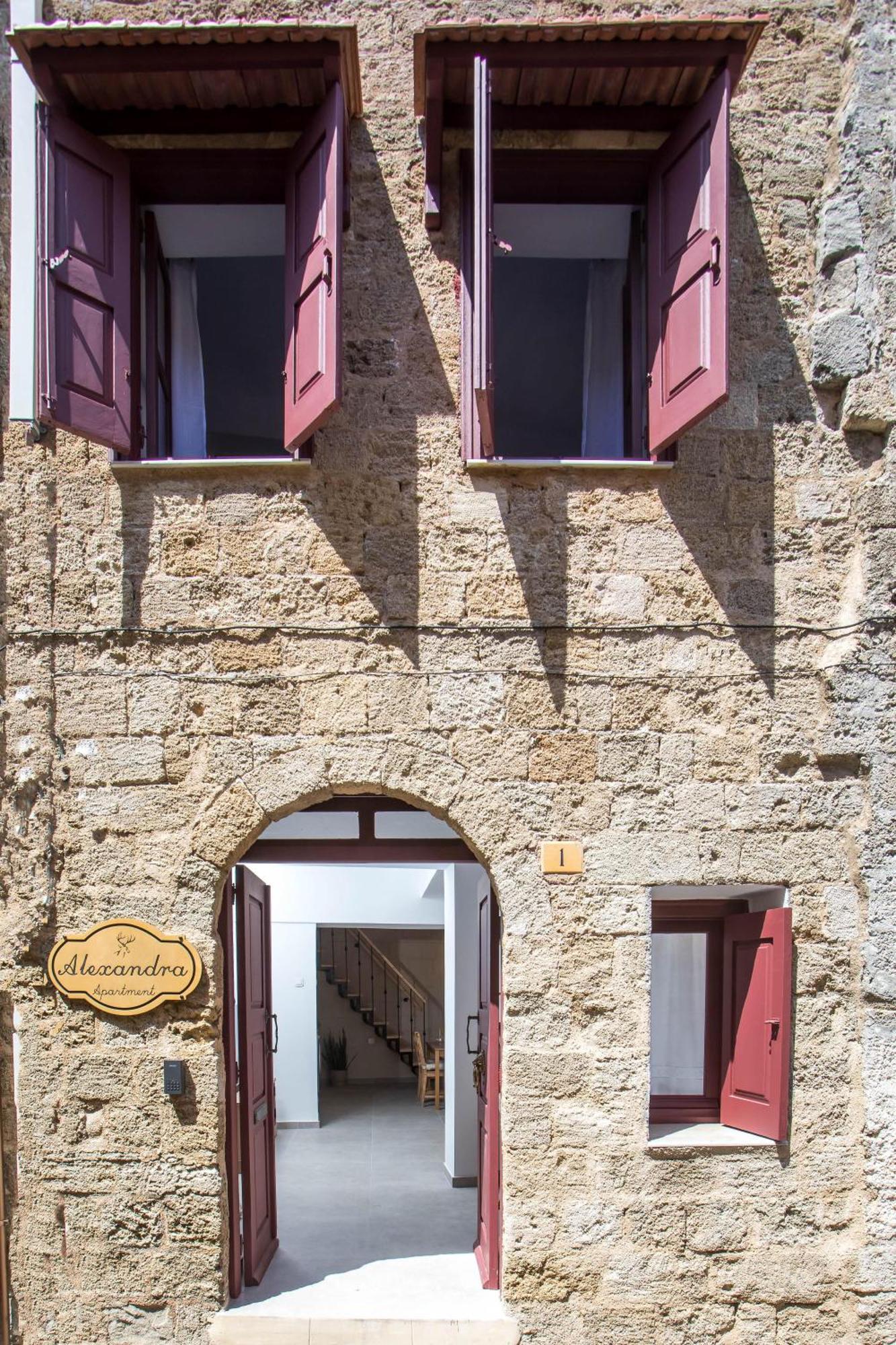 Alexandras Stone House Villa Rhodes City Kültér fotó