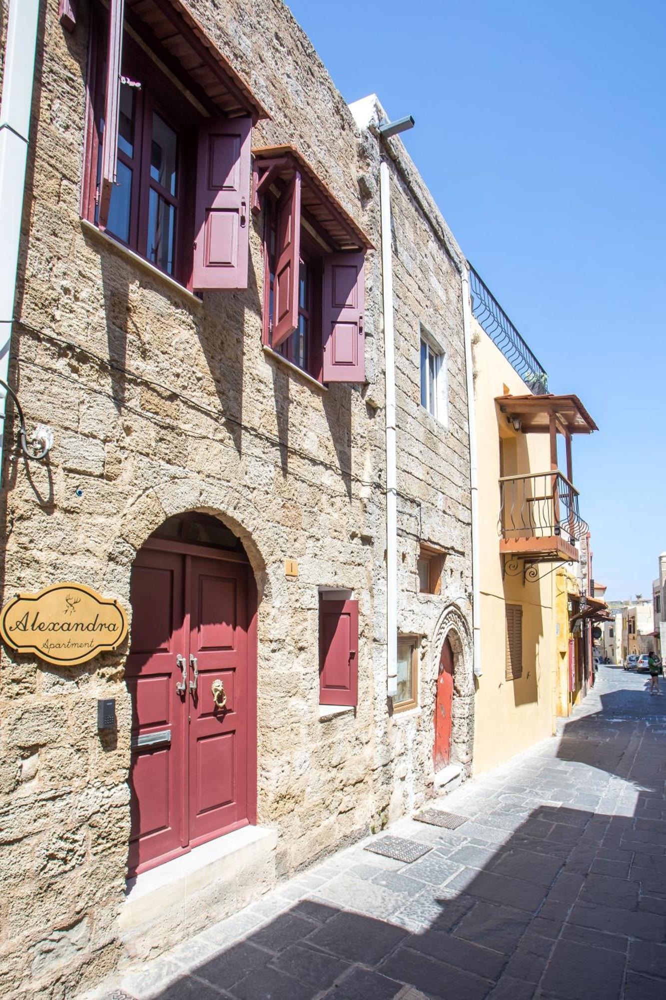 Alexandras Stone House Villa Rhodes City Kültér fotó