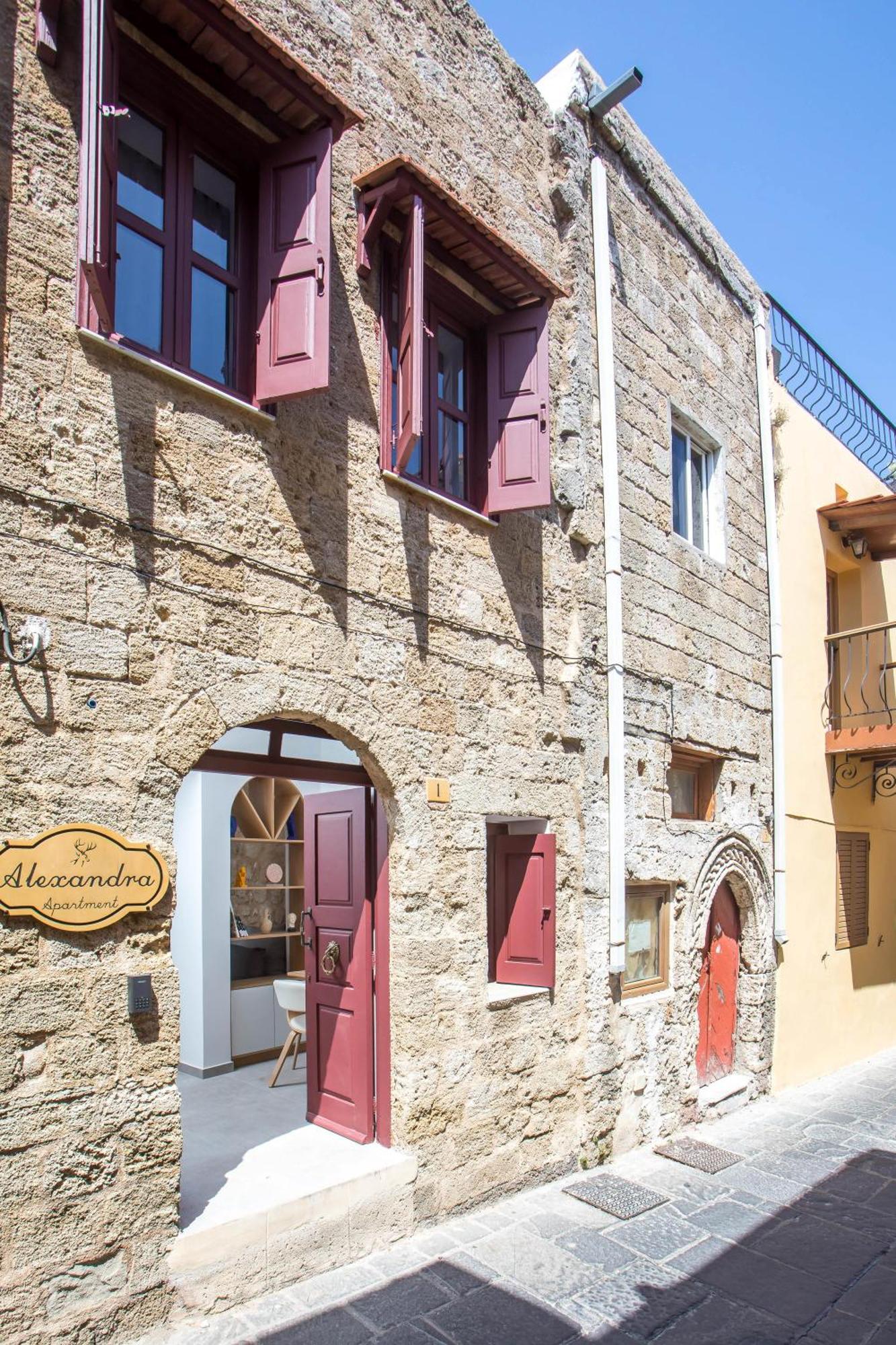 Alexandras Stone House Villa Rhodes City Kültér fotó